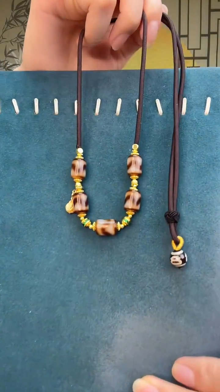 玛瑙/玉髓（覆膜）颈饰未镶嵌A1563项链