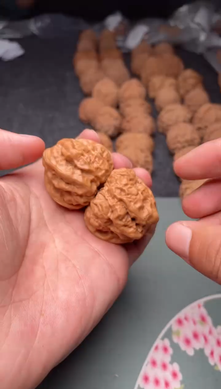 把件文玩核桃a129    蛤蟆头 38尺