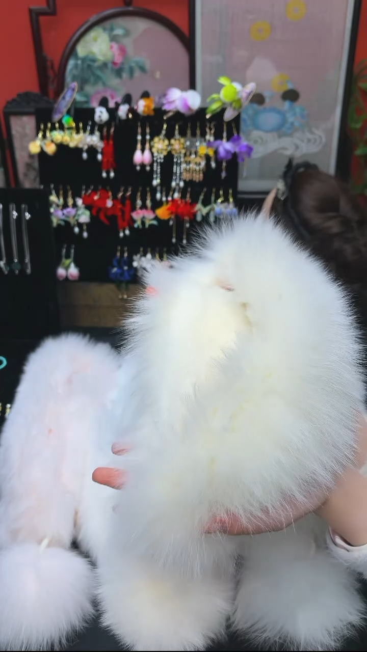 刺绣?***a非遗手工绒花饰品