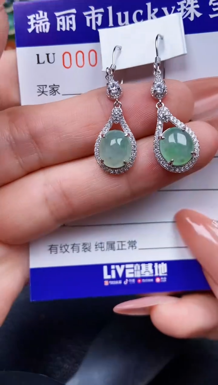 【闪购商品】翡翠颈饰银S925镶嵌0169