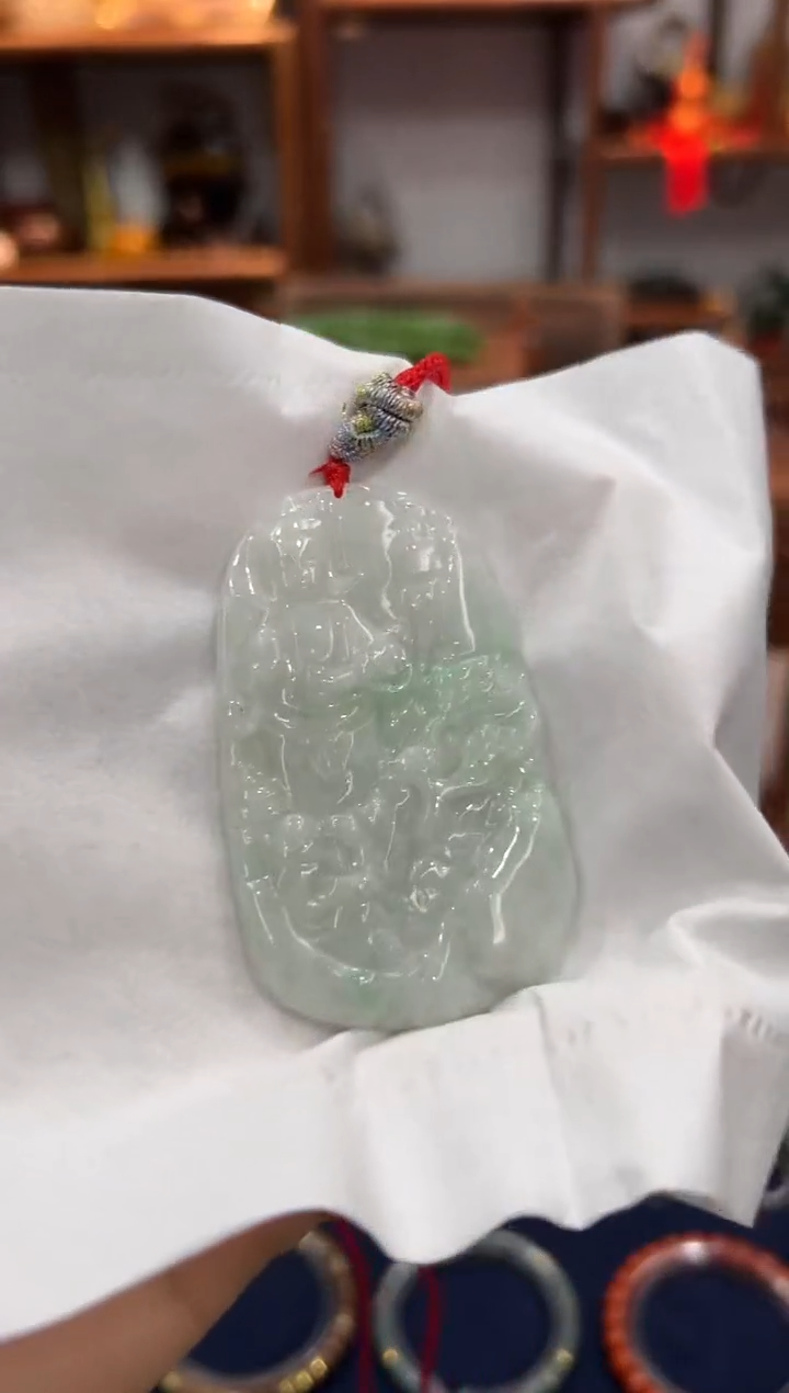 【闪购商品】翡翠颈饰未镶嵌翡翠吊坠-520840