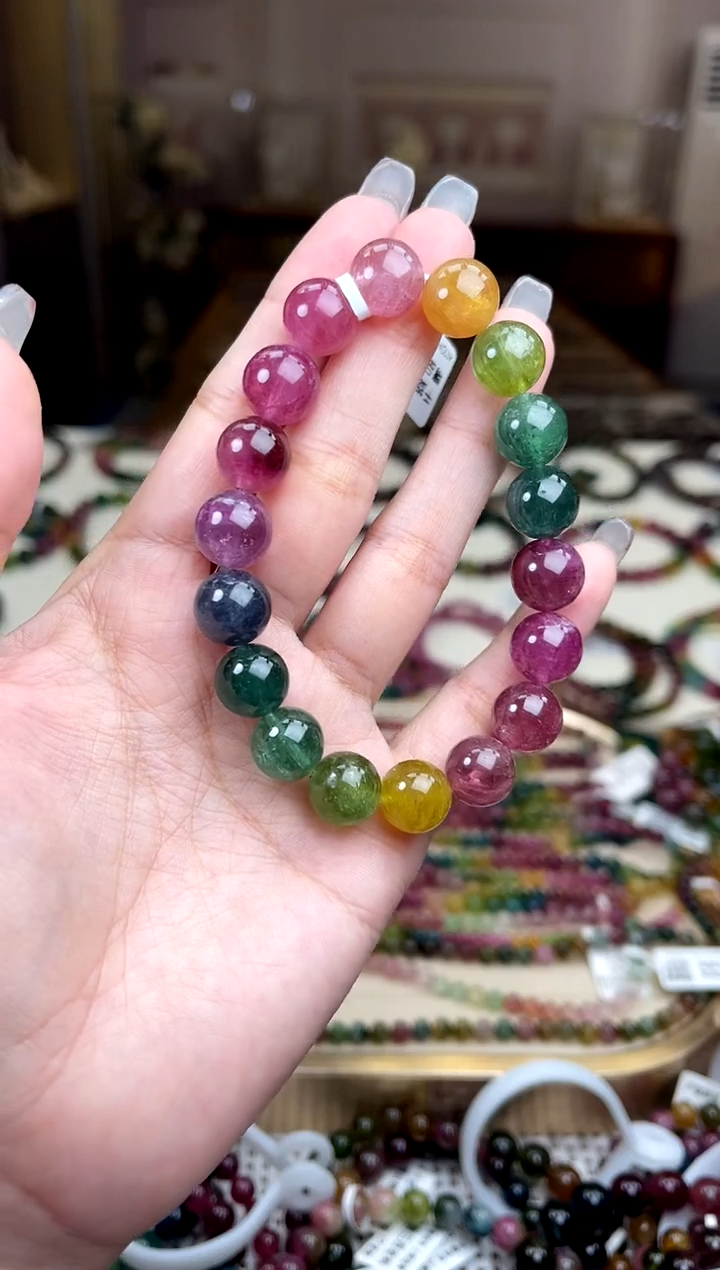 【闪购商品】碧玺/未镶嵌11mm+碧玺单圈多样性发货