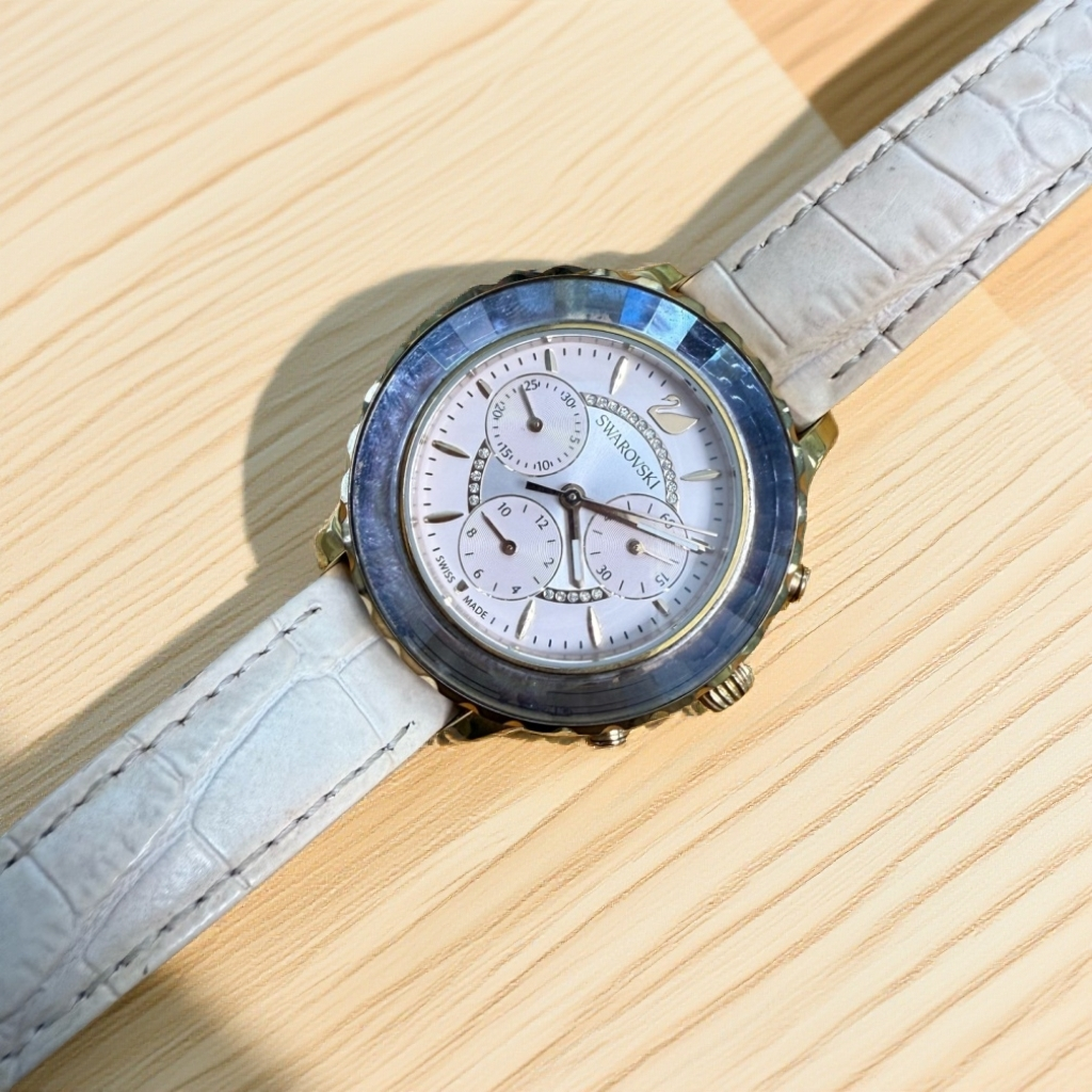 95新 Marc Jacobs/莫杰  施华洛世奇玫瑰金手表 1896 1760 