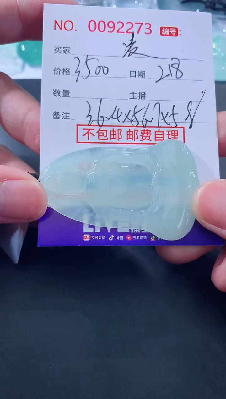 【闪购商品】翡翠颈饰未镶嵌凌