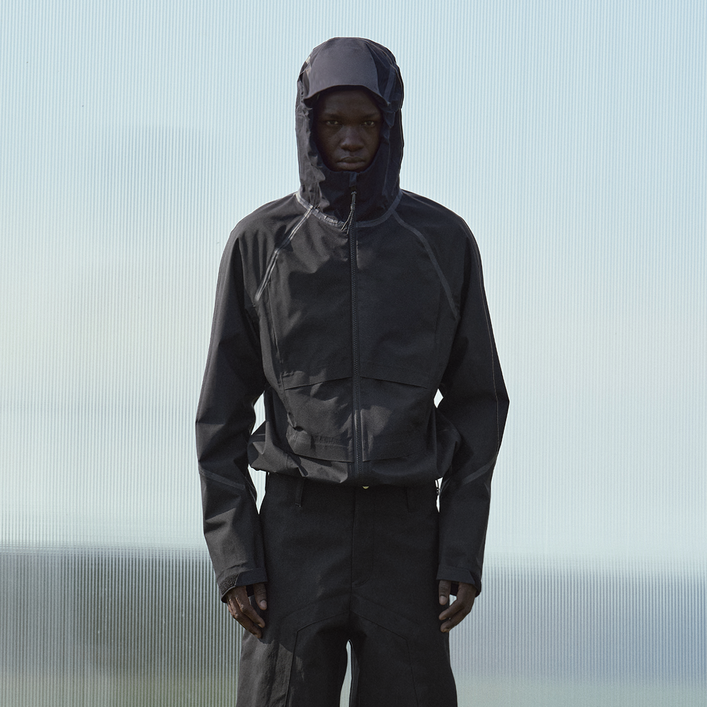 BEVAN UP|耀黑功能性三防全压胶防水透气机能户外冲锋衣 BV3039A