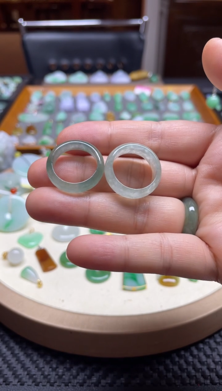 【闪购商品】翡翠未镶嵌戒指戒圈多样性发其一