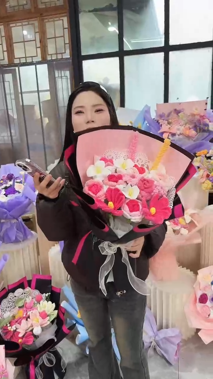 非遗手工定制花束，孤品清仓！！