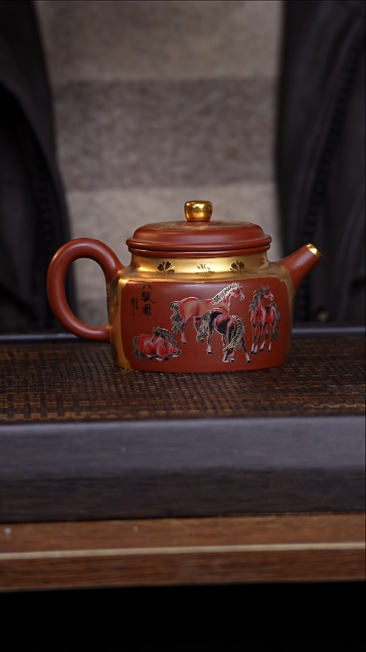 茶壶紫砂宜兴手工原矿紫砂壶001