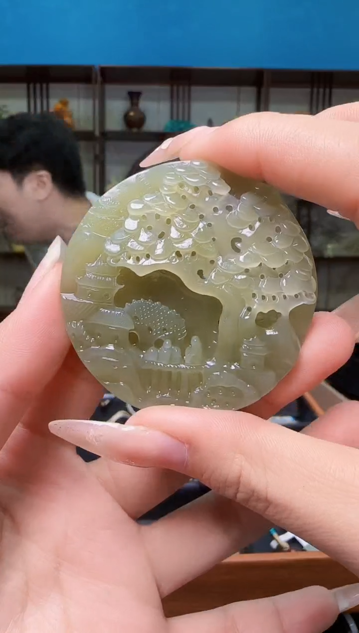 颈饰未镶嵌和田玉1