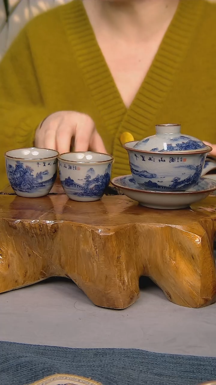 【闪购商品】简装家用款3件套 陶瓷家用茶具系列