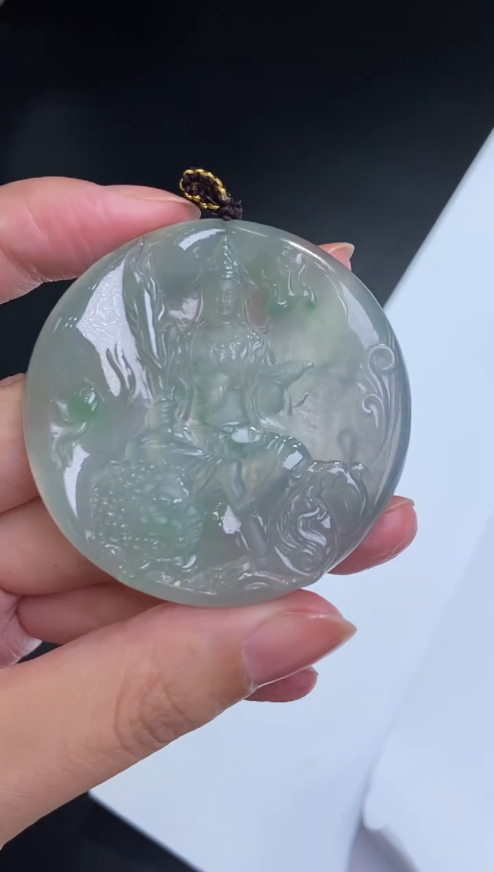 未镶嵌挂件翡翠374918   多人