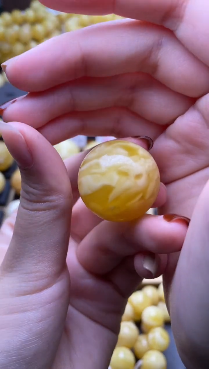 【闪购商品】琥珀裸石未镶嵌大小姐珠宝34