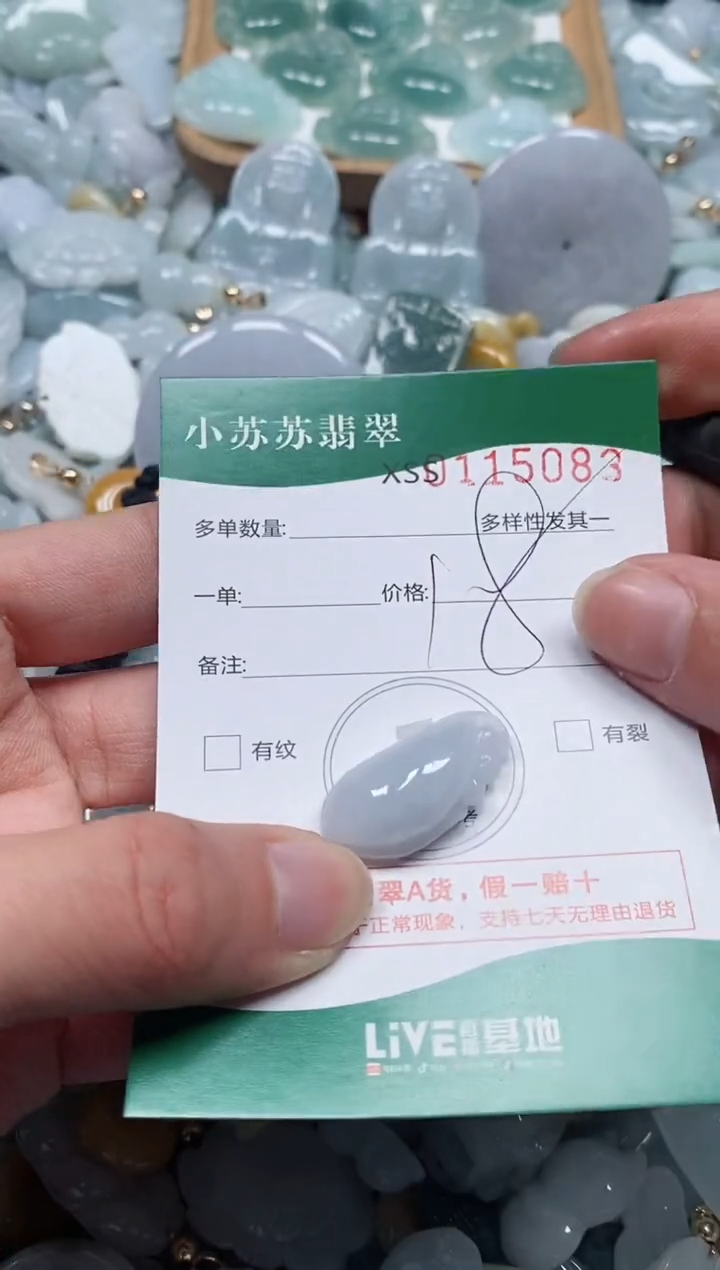 【闪购商品】翡翠颈饰未镶嵌闪购商品0115083