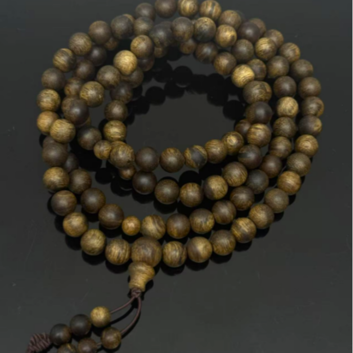 Y18沉香【越南芽庄绝版白奇楠满油多圈】8.7mm收藏级XY6861160230-C