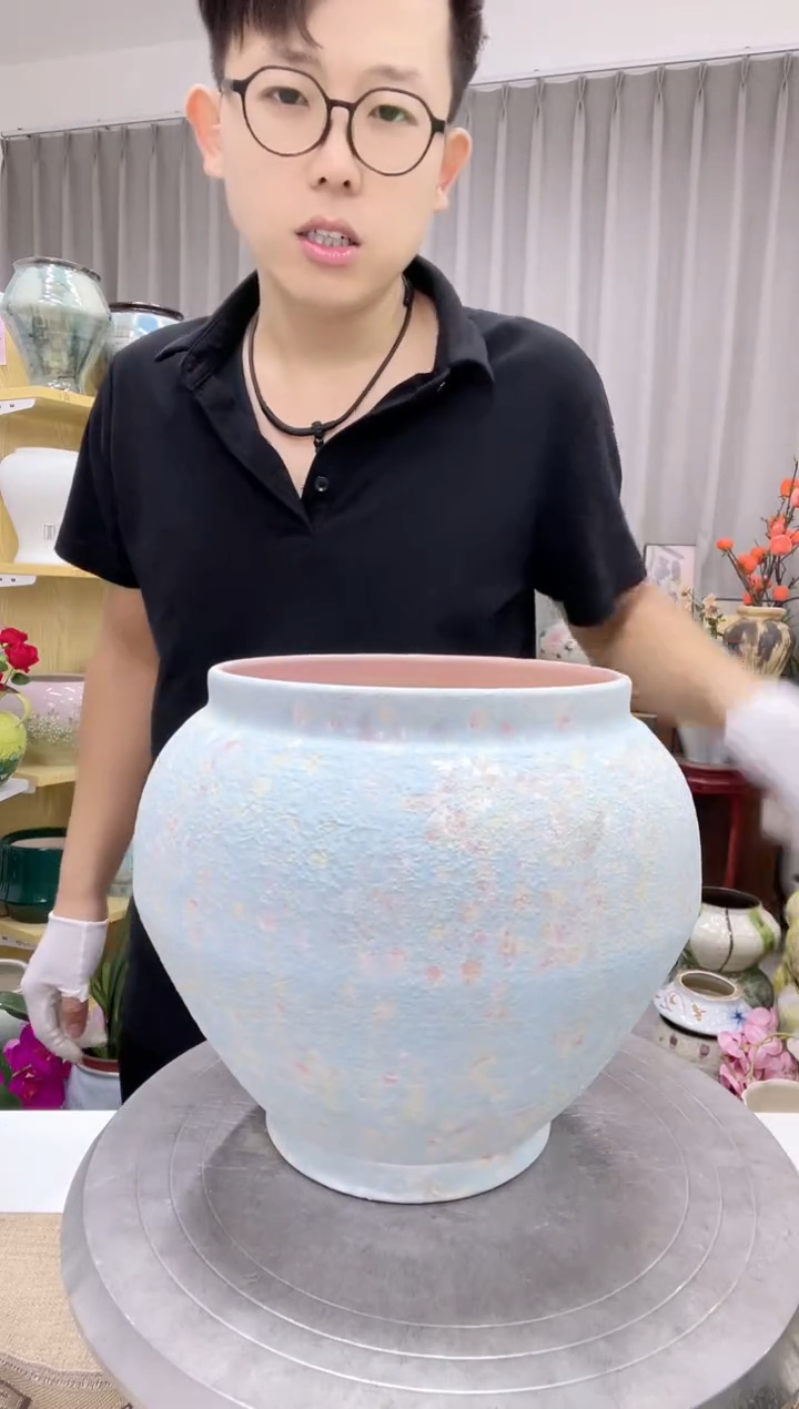 陶瓷花盆 8.5  直播链接
