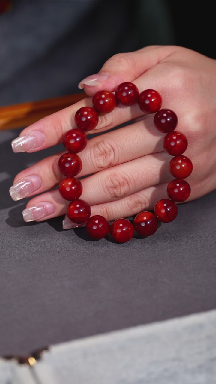 未镶嵌手串南红玛瑙原矿N72