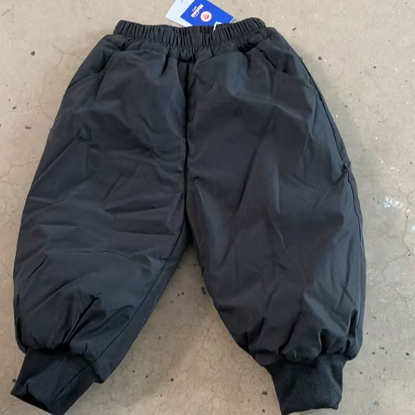 儿童秋冬纯色加绒棉裤SQ1549-2