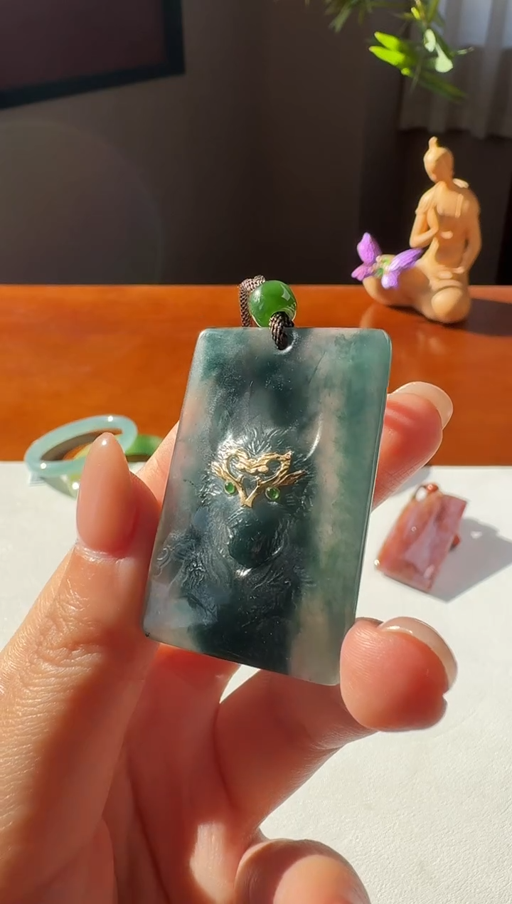 【闪购商品】翡翠颈饰18K金镶嵌【鑫鑫】