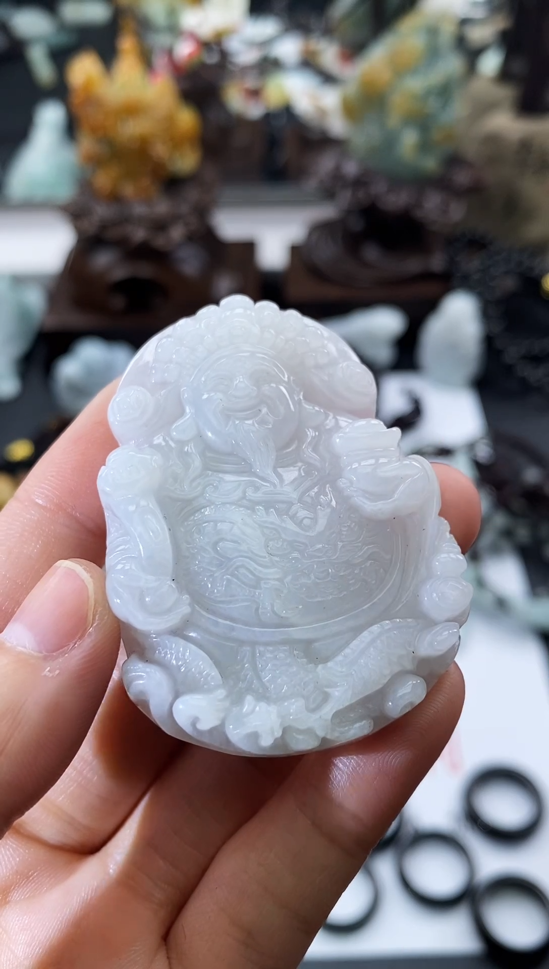 颈饰未镶嵌翡翠天然缅甸A货翡翠