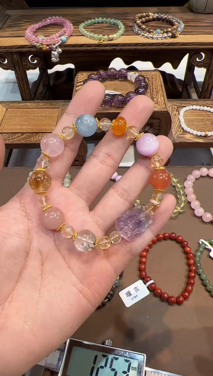 【闪购商品】水晶手绳未镶嵌@@手饰
