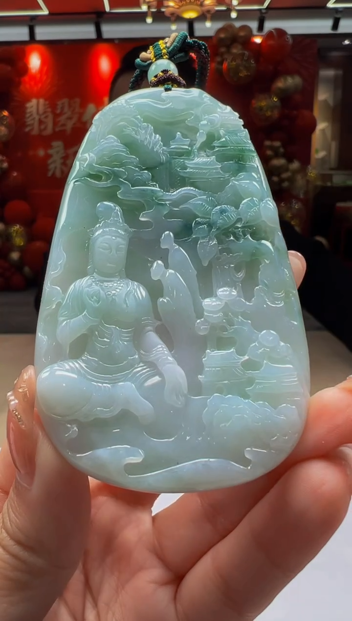 【闪购商品】定制翡翠未镶嵌Q2025-2-15-26