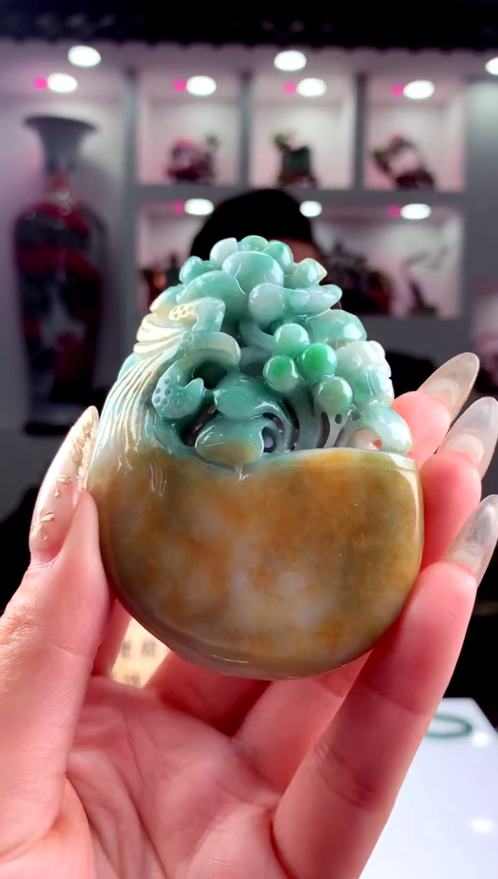 【闪购商品】定制翡翠未镶嵌天然A货翡翠（拍一发一）