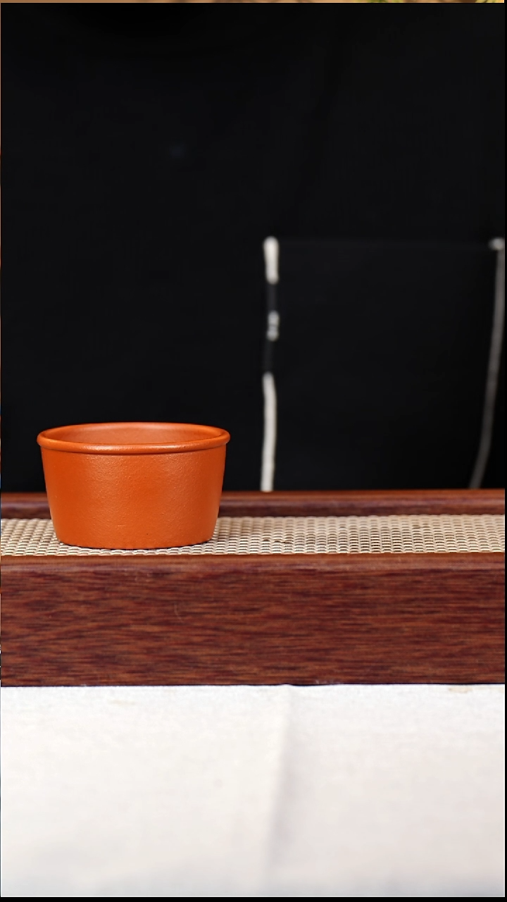 茶杯紫砂主人杯红泥120CC-0014