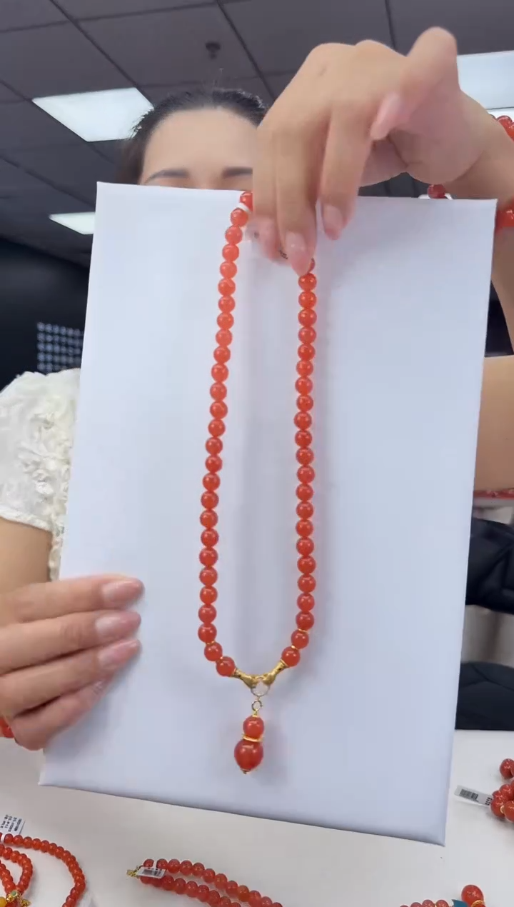 南红玛瑙珠串未镶嵌多样发其一/8/510328925