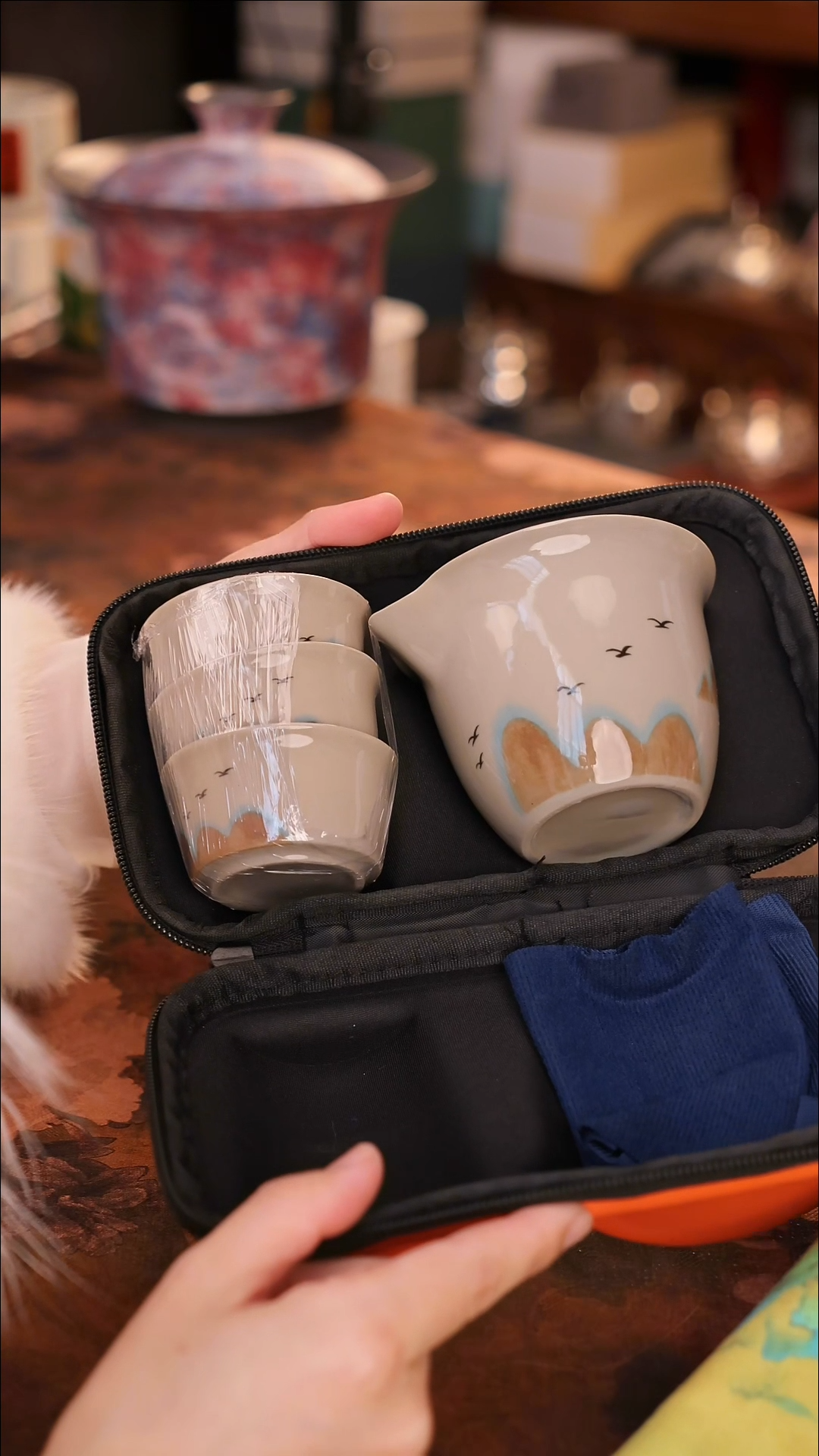 【闪购商品】陶瓷茶具（无礼盒无茶盘）@@A10937