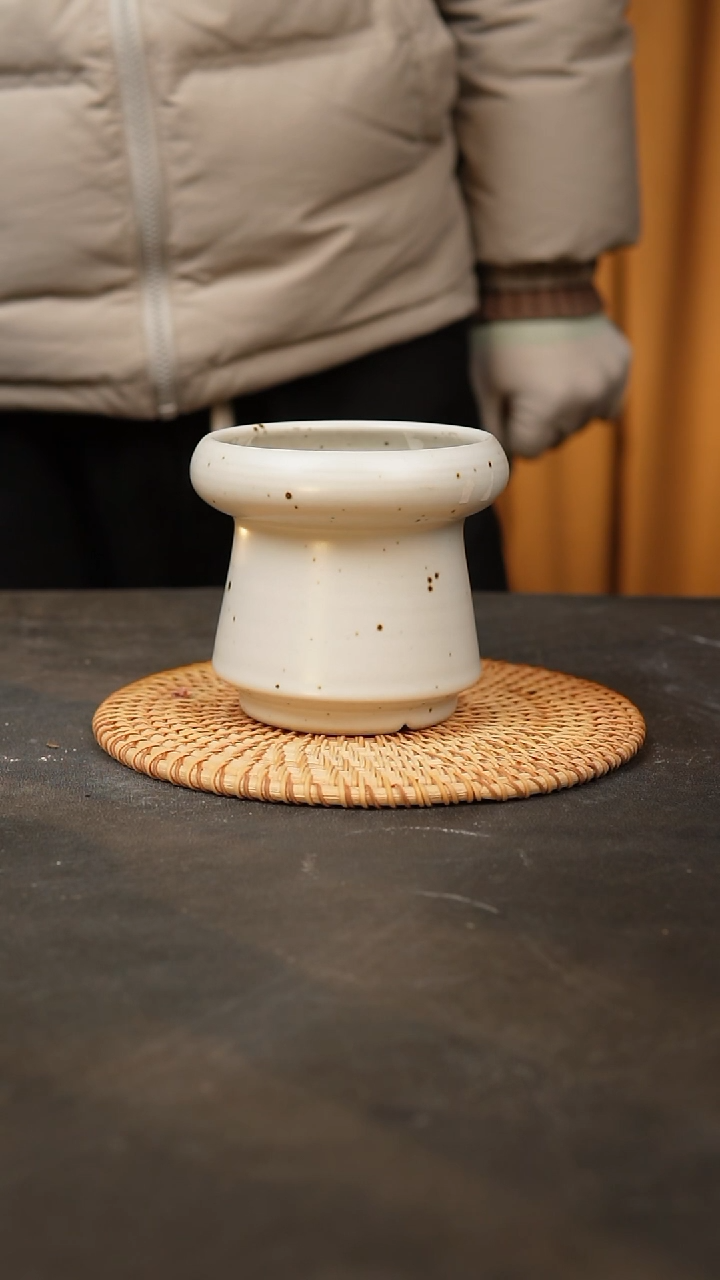 【闪购商品】瓷片泥泥手工花盆