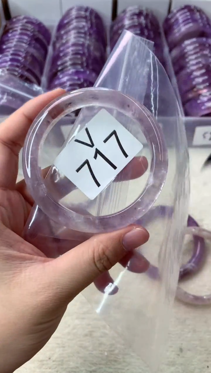 未镶嵌手镯水晶V717-56