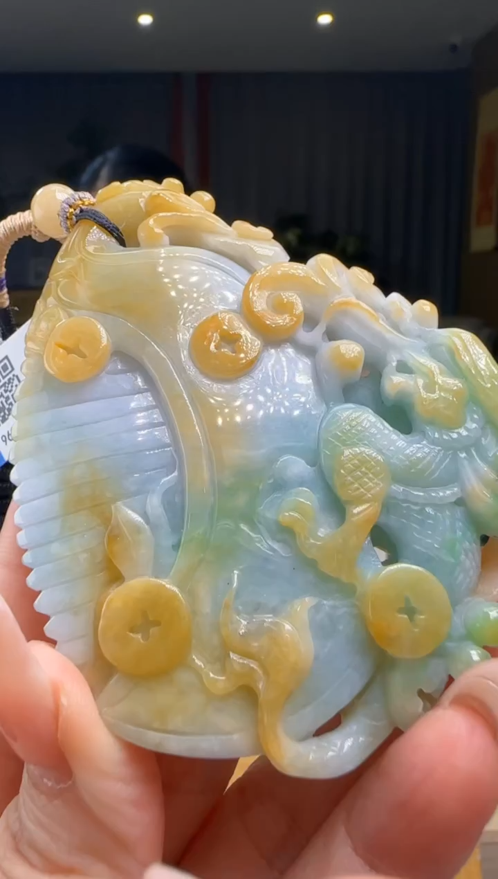 【闪购商品】翡翠颈饰未镶嵌YJ@@960Q3J15151