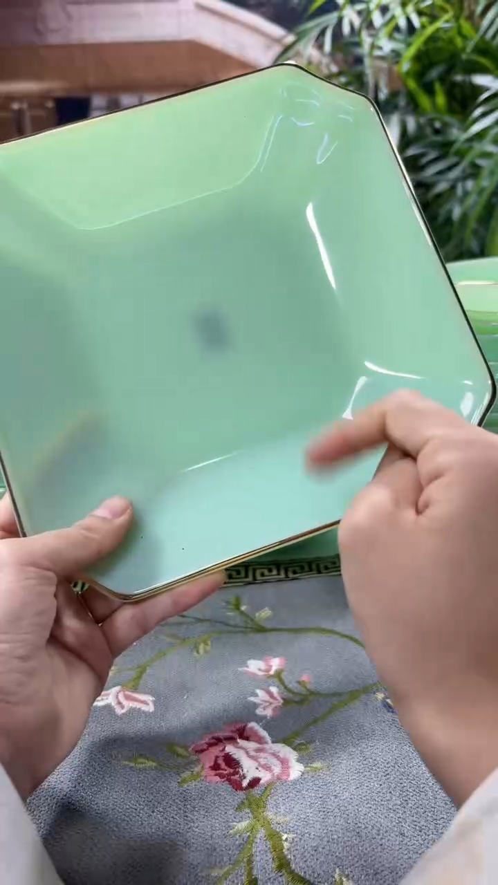 【闪购商品】...8英寸玉瓷fangpan2个【贝美】