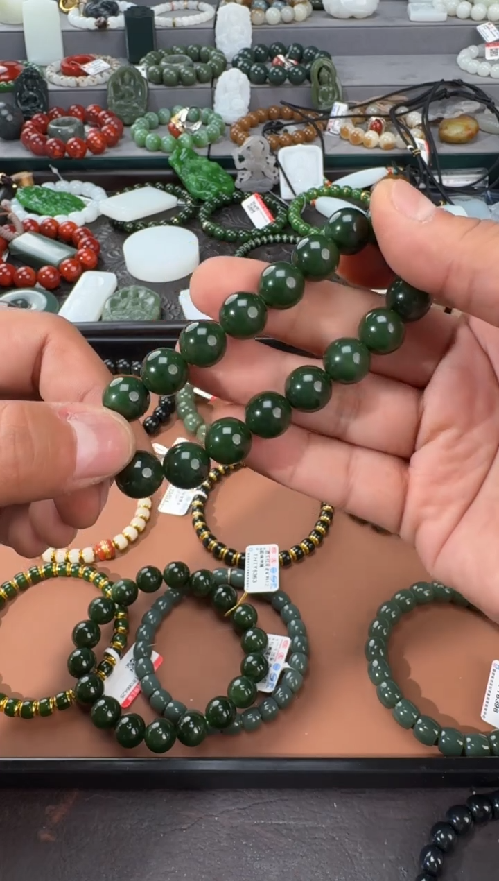 手串未镶嵌和田玉多样性发一件THTY6363