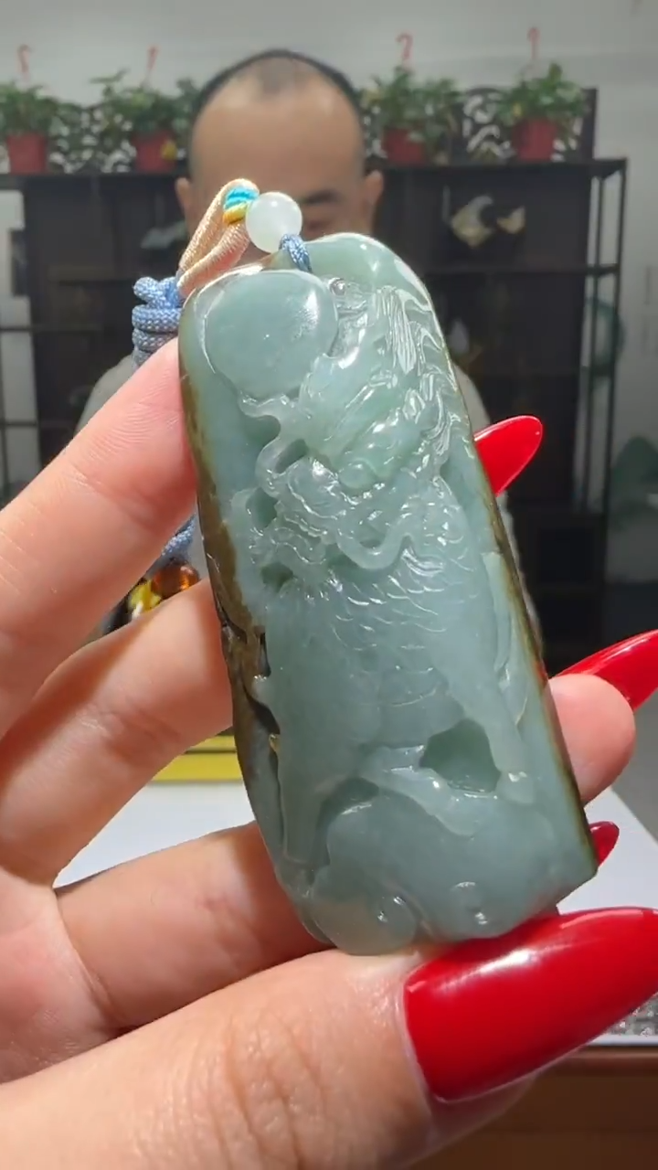 【闪购商品】翡翠颈饰未镶嵌天然翡翠A货吊坠