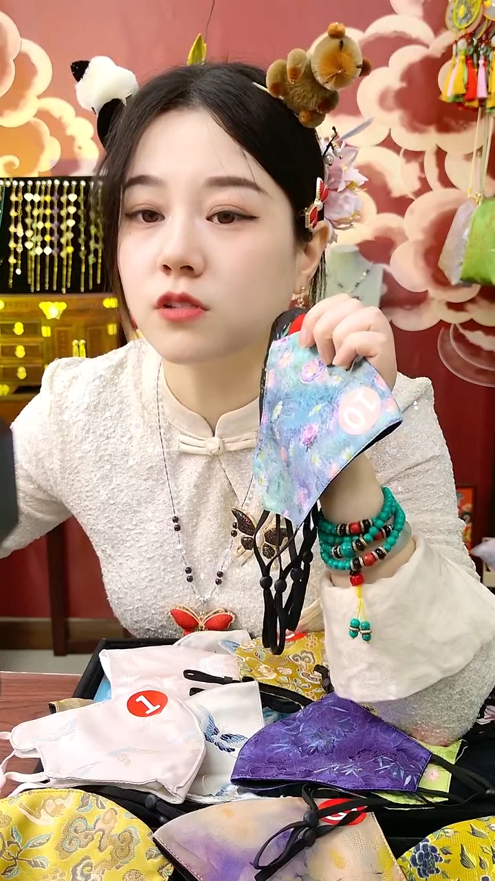 非遗花萝口罩拉拉