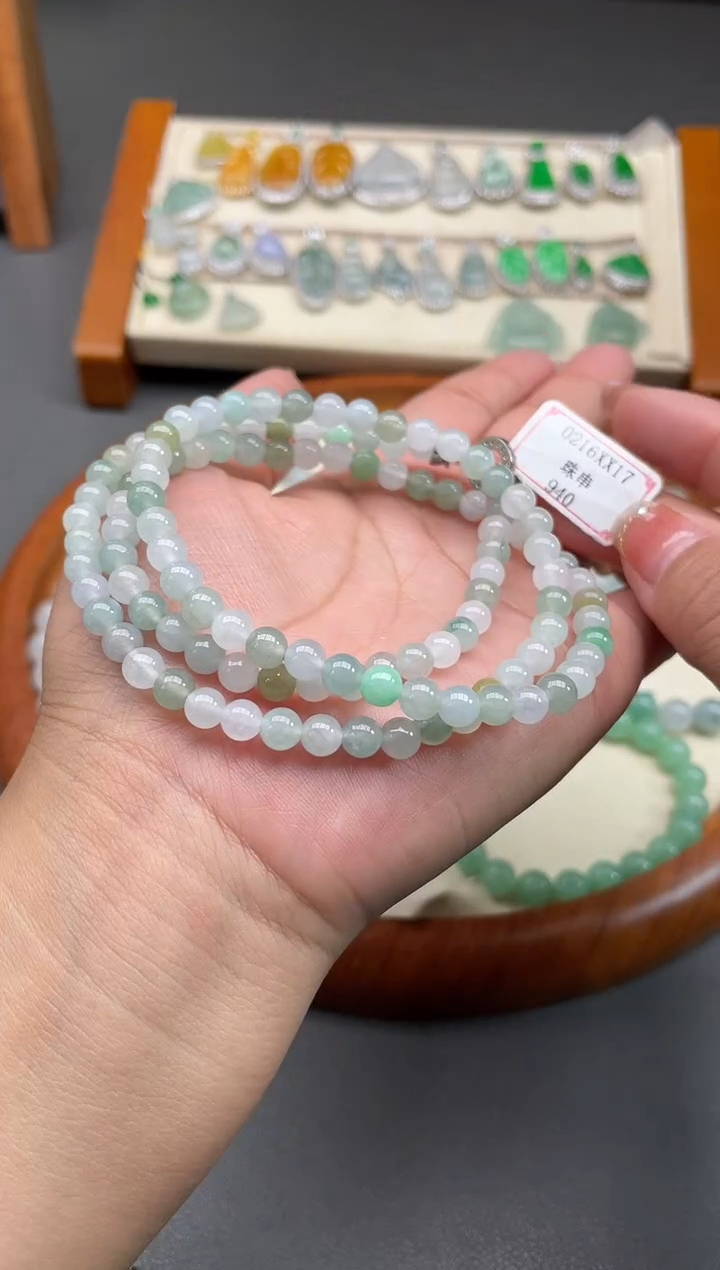 【闪购商品】翡翠颈饰未镶嵌0216XX17