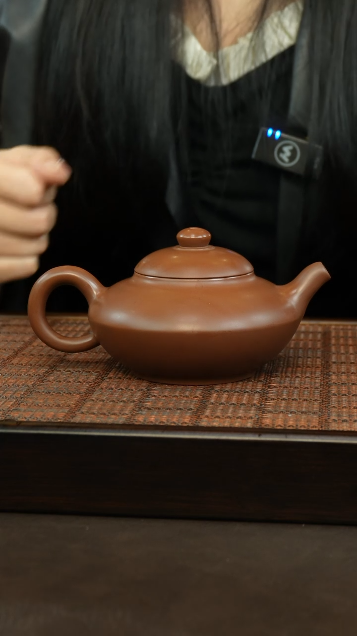 【闪购商品】坭兴陶纯手工 合欢壶 220cc