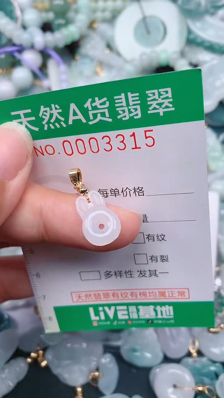 颈饰未镶嵌翡翠.0003315