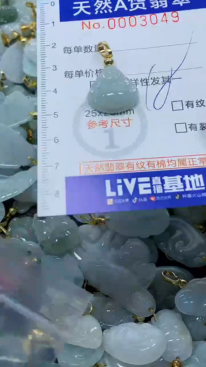 颈饰未镶嵌翡翠纯天然a货翡翠