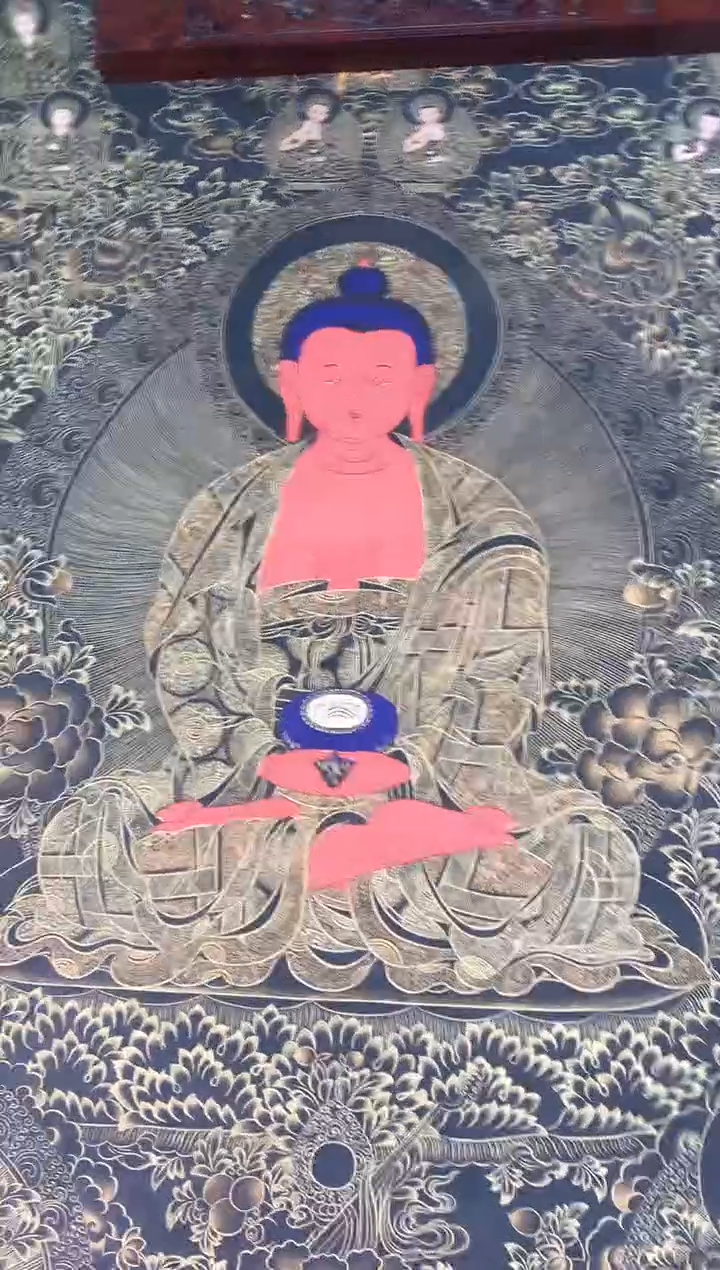 卷轴画130阿閦佛