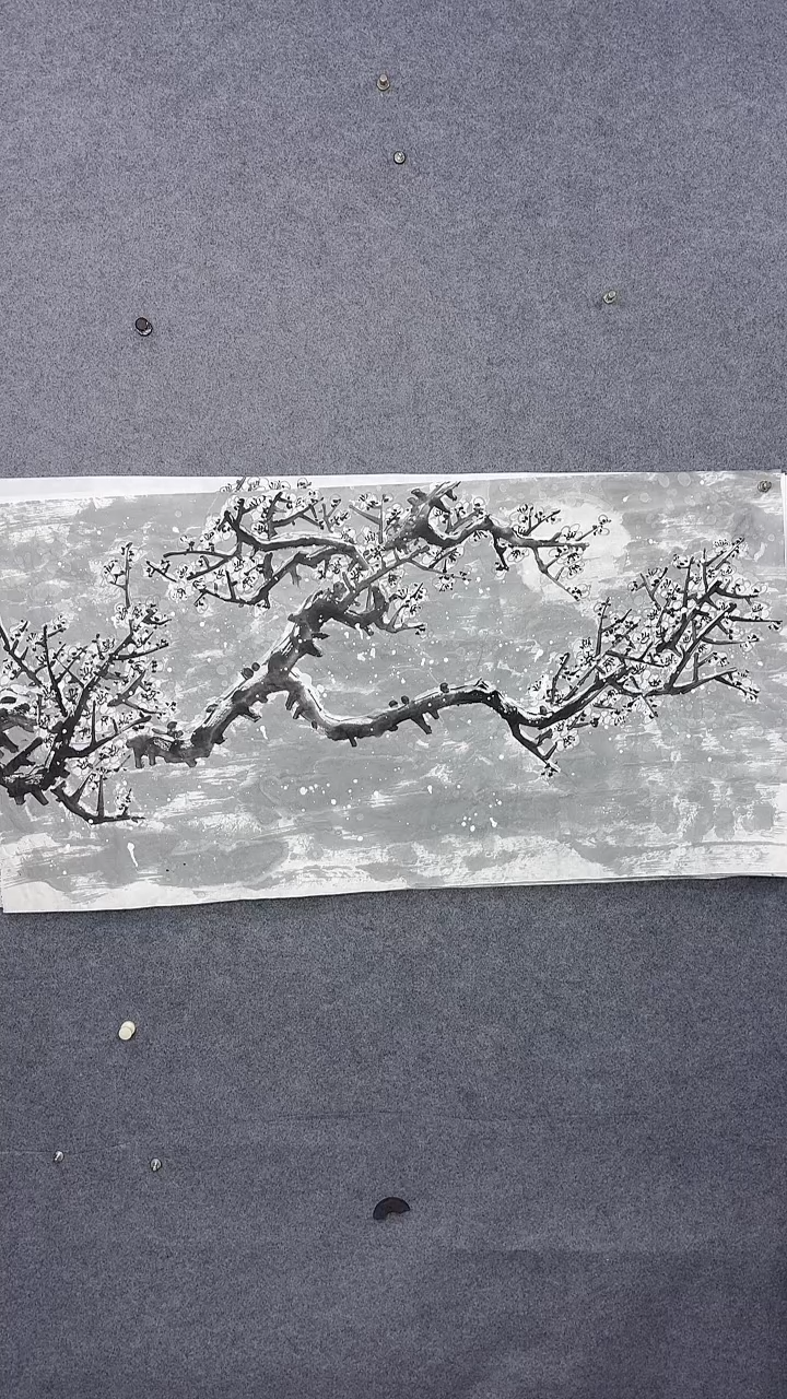 国画好*好136*68吴铁成作品