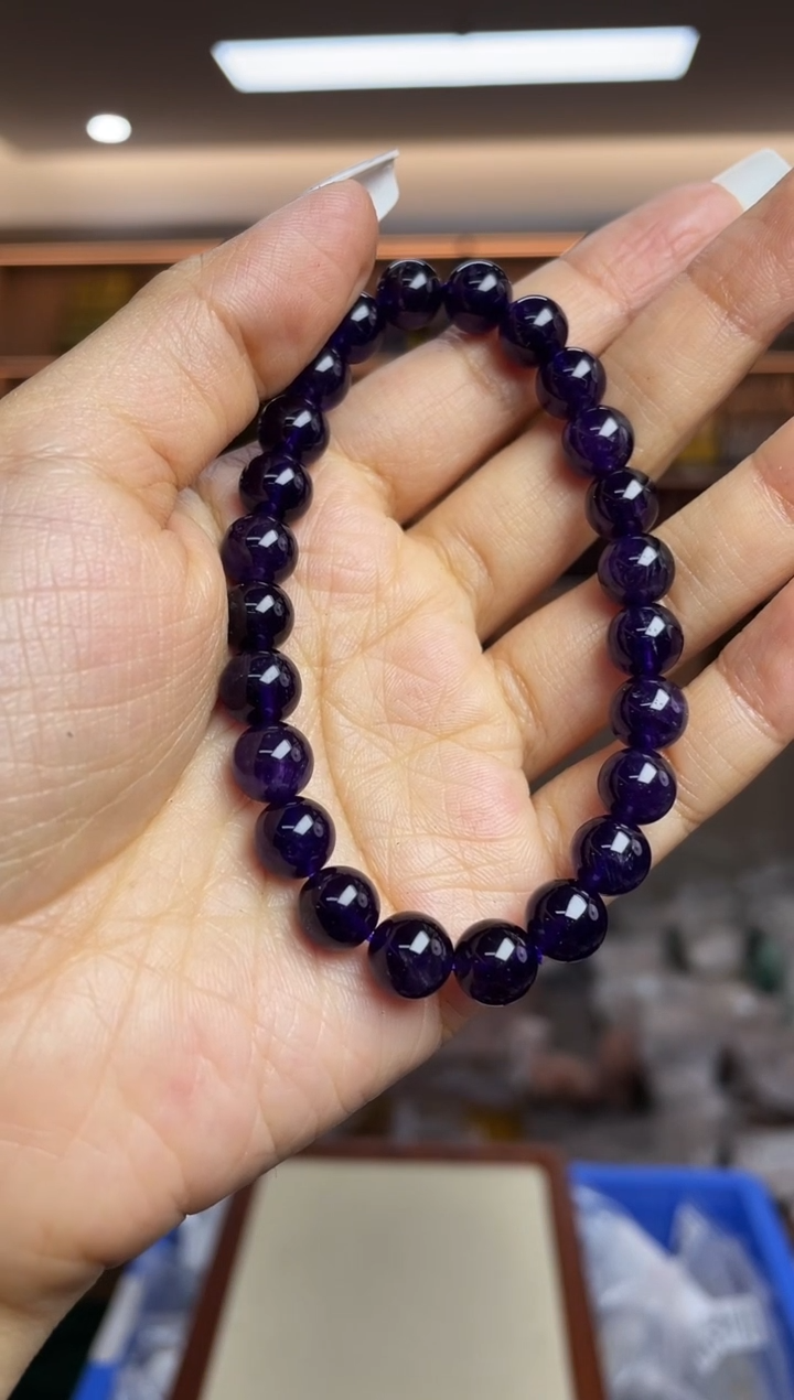【闪购商品】紫晶`未镶嵌多样性发一件