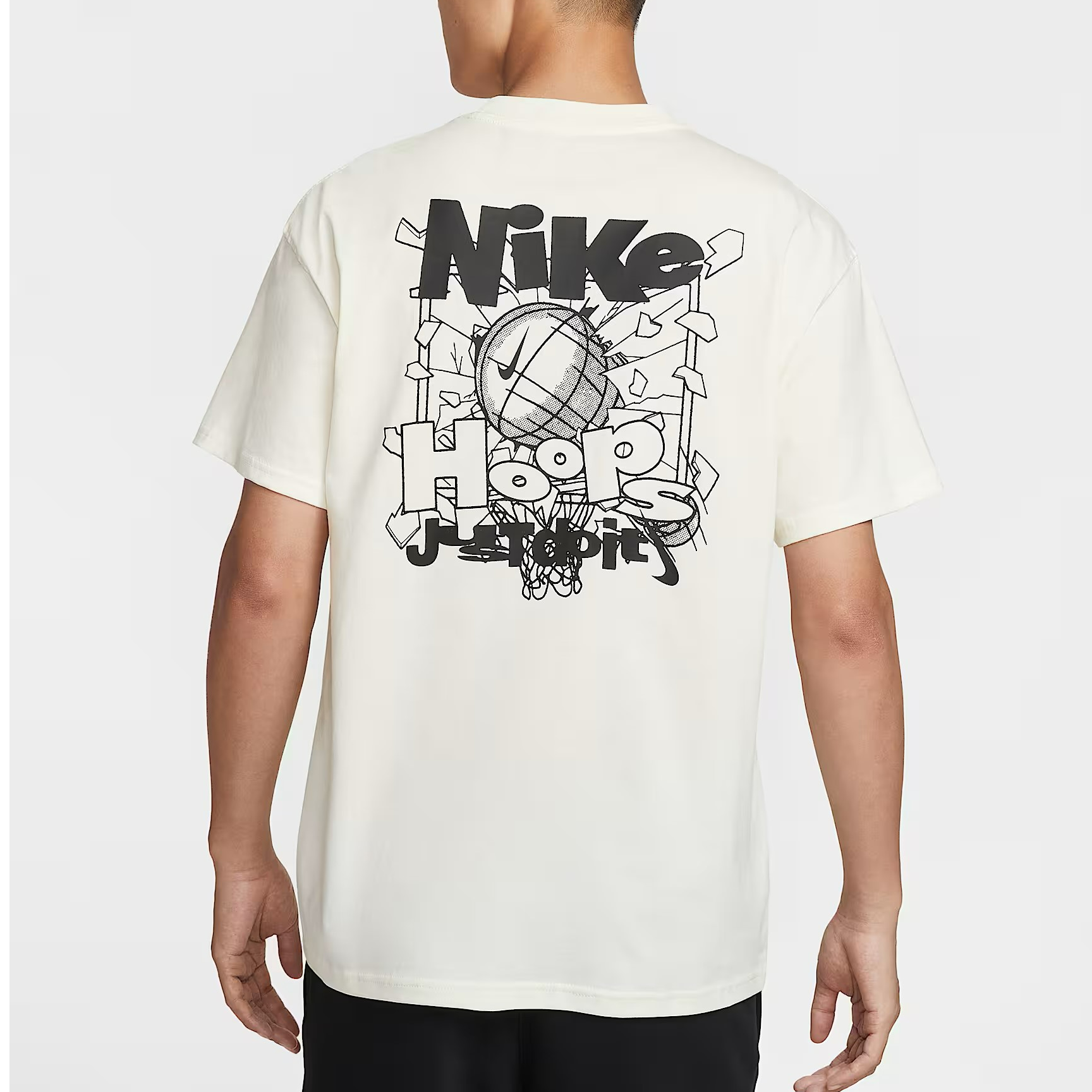 【HN怀化万达NK】NIKE圆领短袖运动T恤轻薄白色男款短袖IH2473133