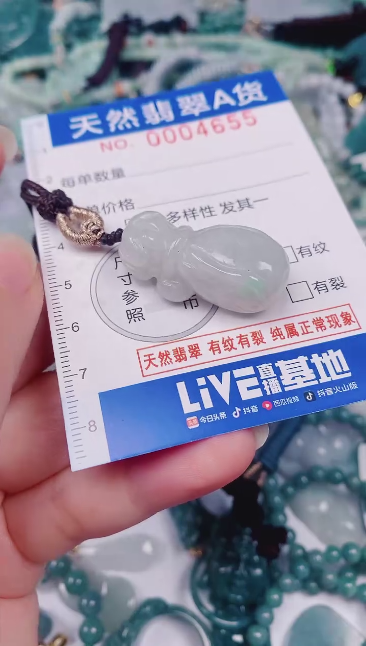 颈饰未镶嵌翡翠00004655