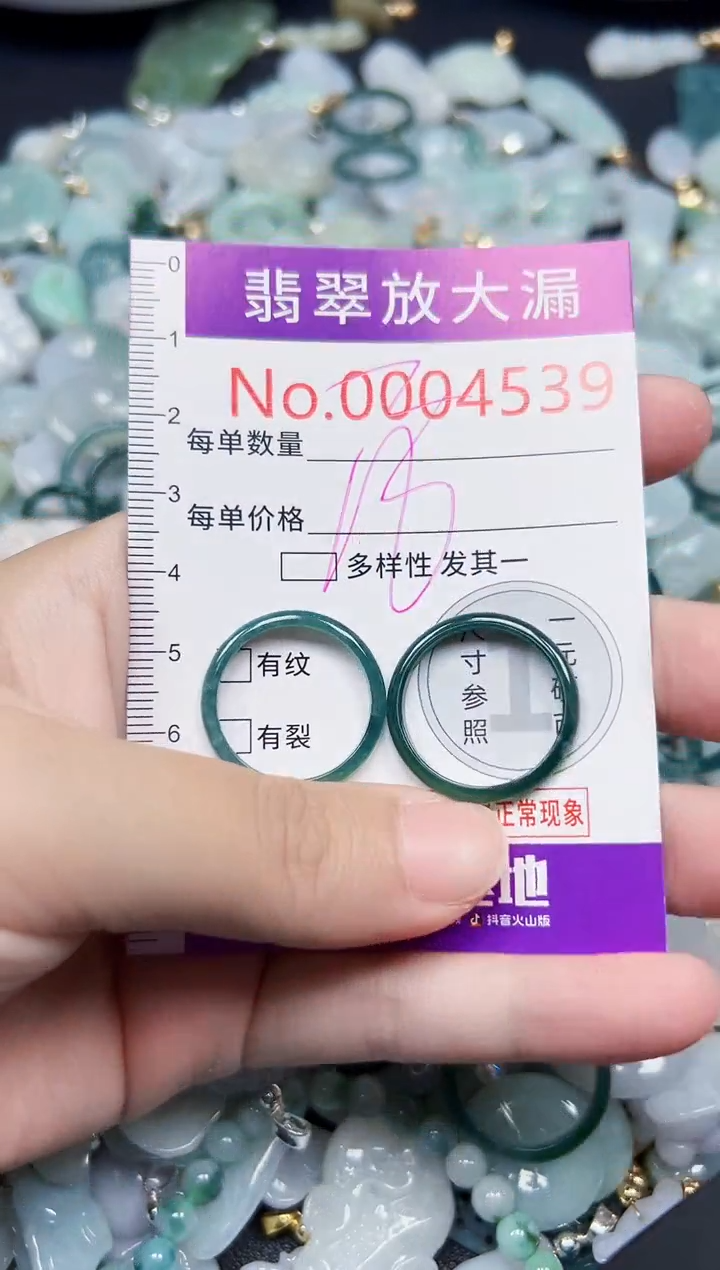 颈饰未镶嵌翡翠4539