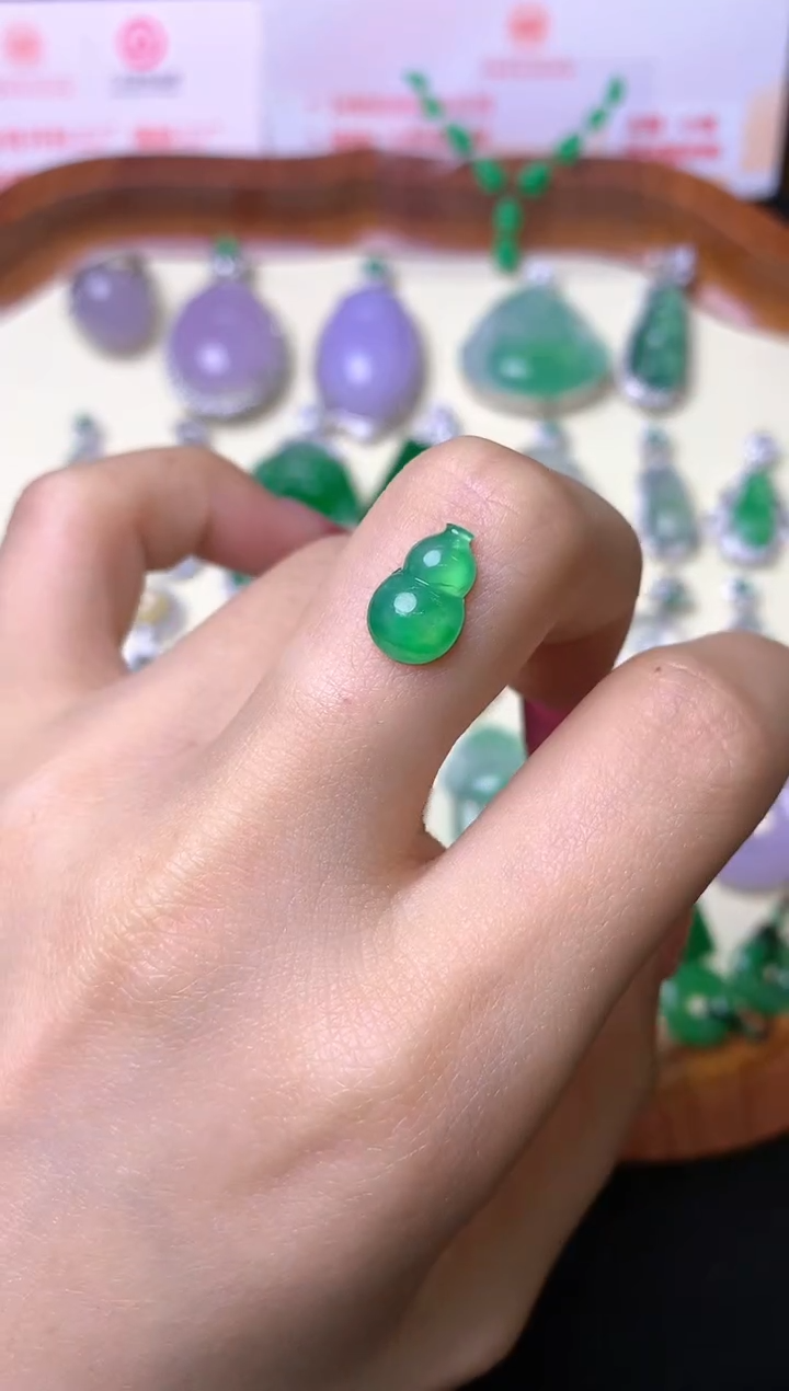 【闪购商品】定制翡翠未镶嵌裸石（镶嵌定制）