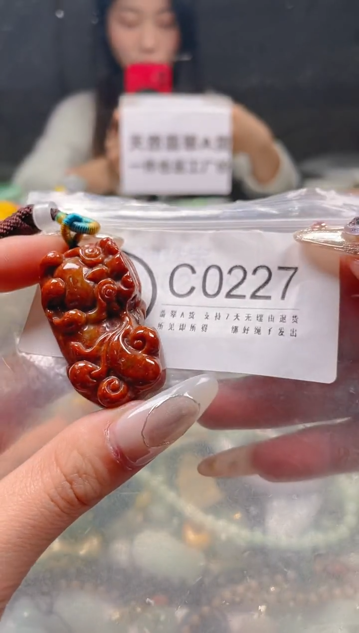 【闪购商品】翡翠颈饰未镶嵌/C/翡翠A货一图一物