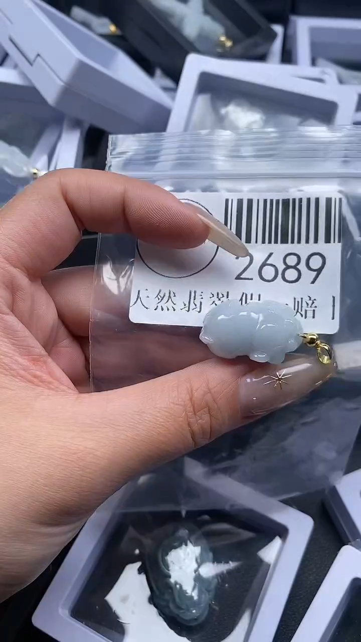 颈饰未镶嵌翡翠2689