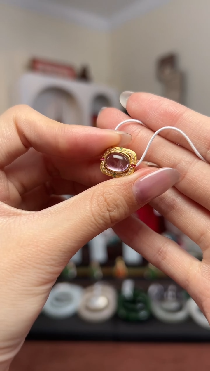 【闪购商品】紫晶颈饰银S925镶嵌8019 